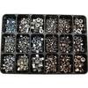 Assembly case 53 nut assortment galvanised/stainless steel